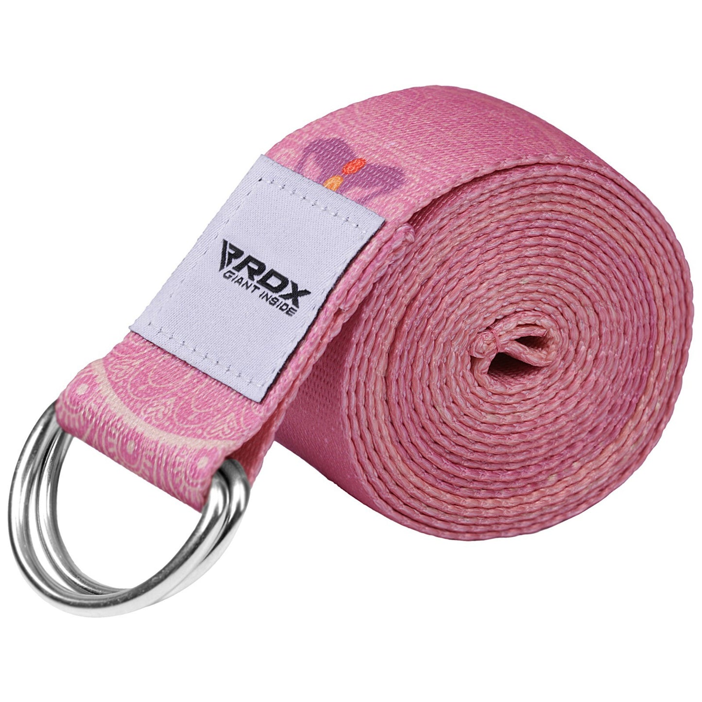 RDX Yoga Strap 8Ft D-Ring Buckle Stretching Pilates Flexibility Gym Workout