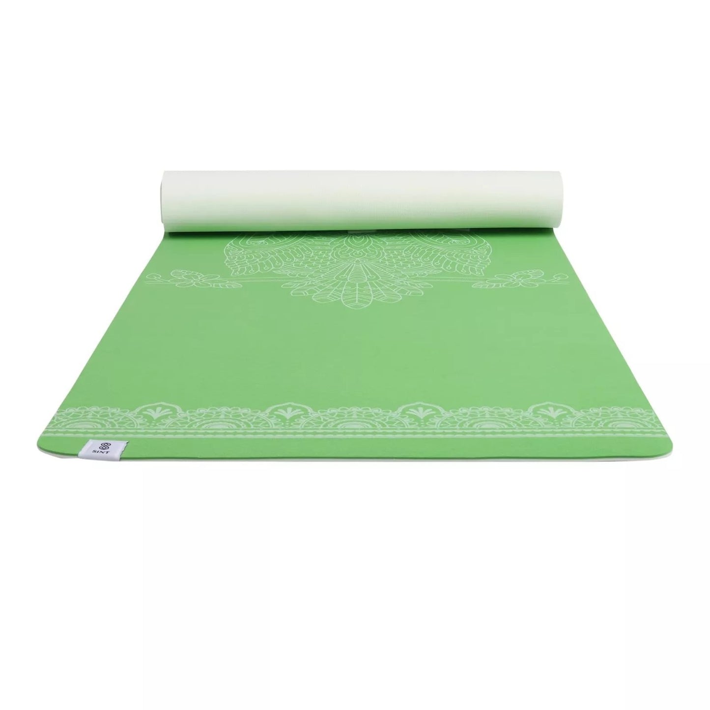 SINT Premium Print Reversible Non Slip Yoga Workouts Mat with Free Tote Bag