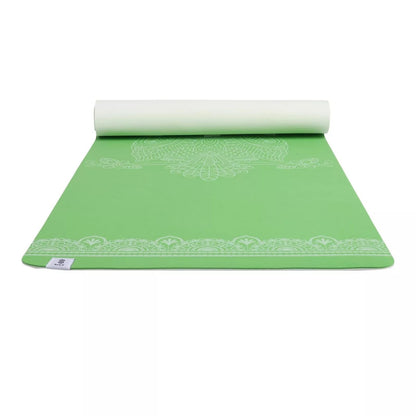 SINT Premium Print Reversible Non Slip Yoga Workouts Mat with Free Tote Bag