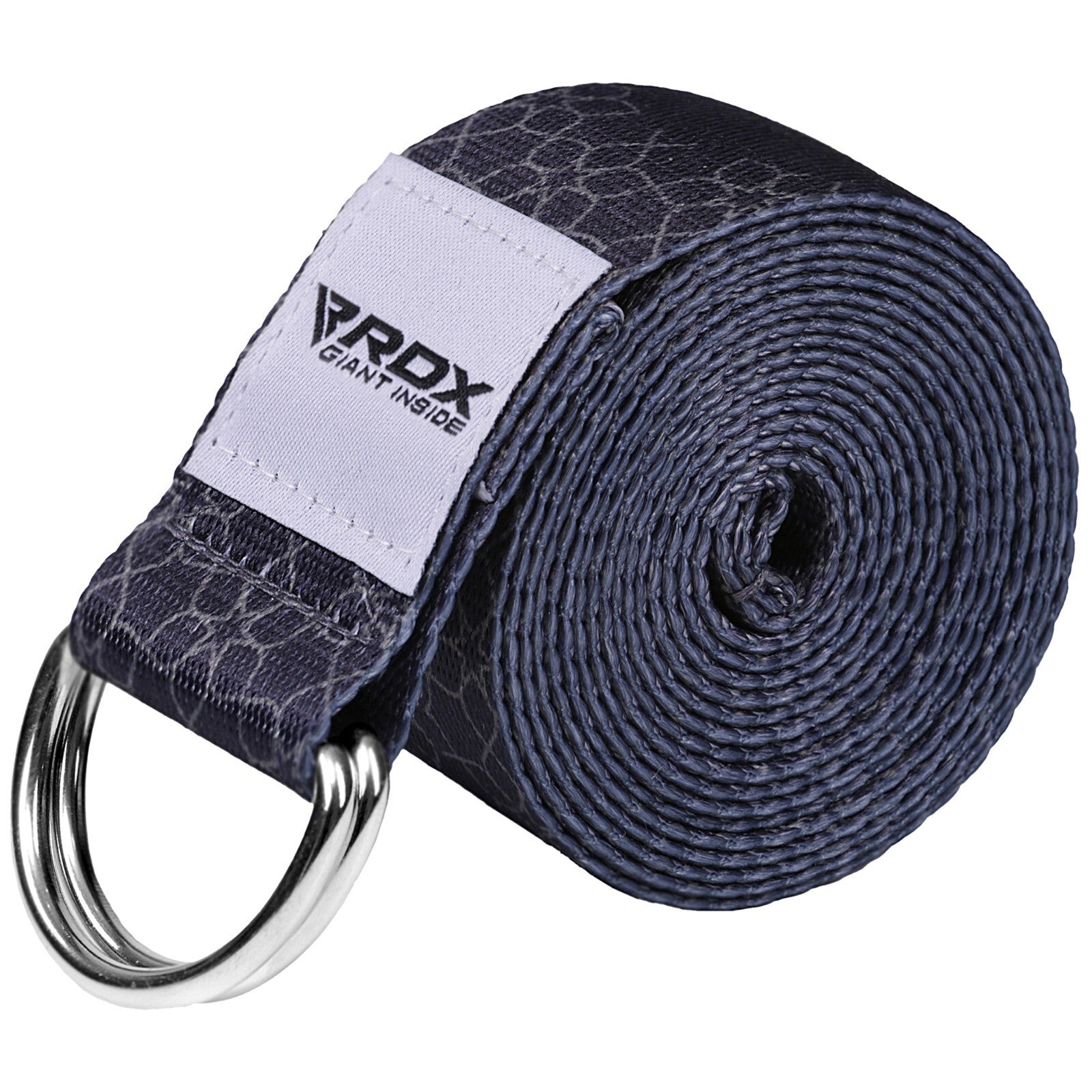 RDX Yoga Strap 8Ft D-Ring Buckle Stretching Pilates Flexibility Gym Workout