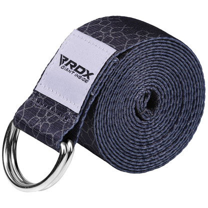 RDX Yoga Strap 8Ft D-Ring Buckle Stretching Pilates Flexibility Gym Workout