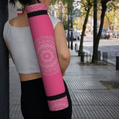 SINT Premium Print Reversible Non Slip Yoga Workouts Mat with Free Tote Bag