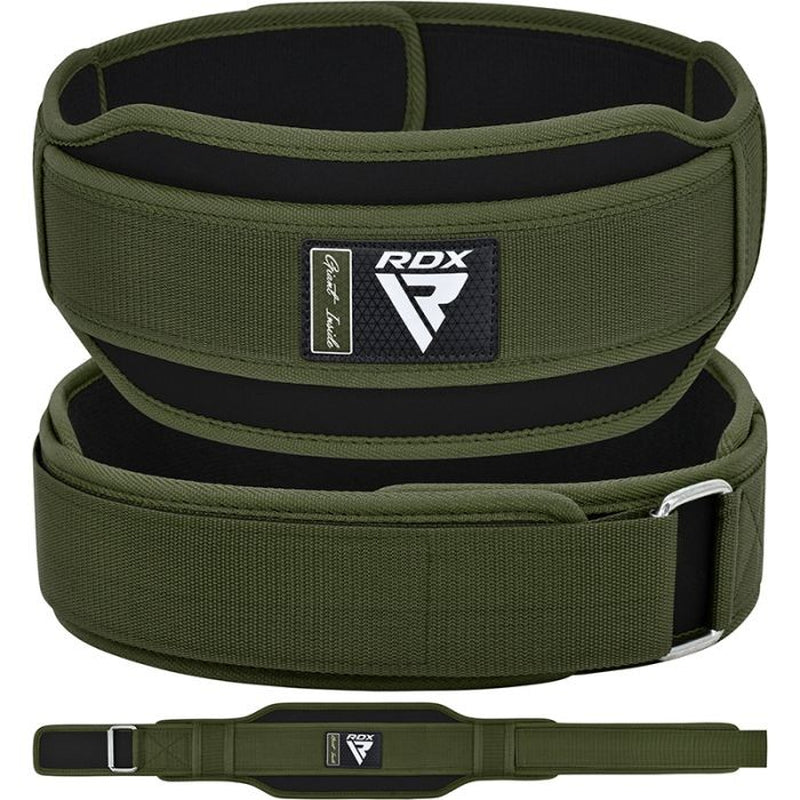 RDX Weight Lifting Belt EVA Padding Iron Buckle for Gym Workout Training