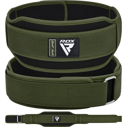 RDX Weight Lifting Belt EVA Padding Iron Buckle for Gym Workout Training
