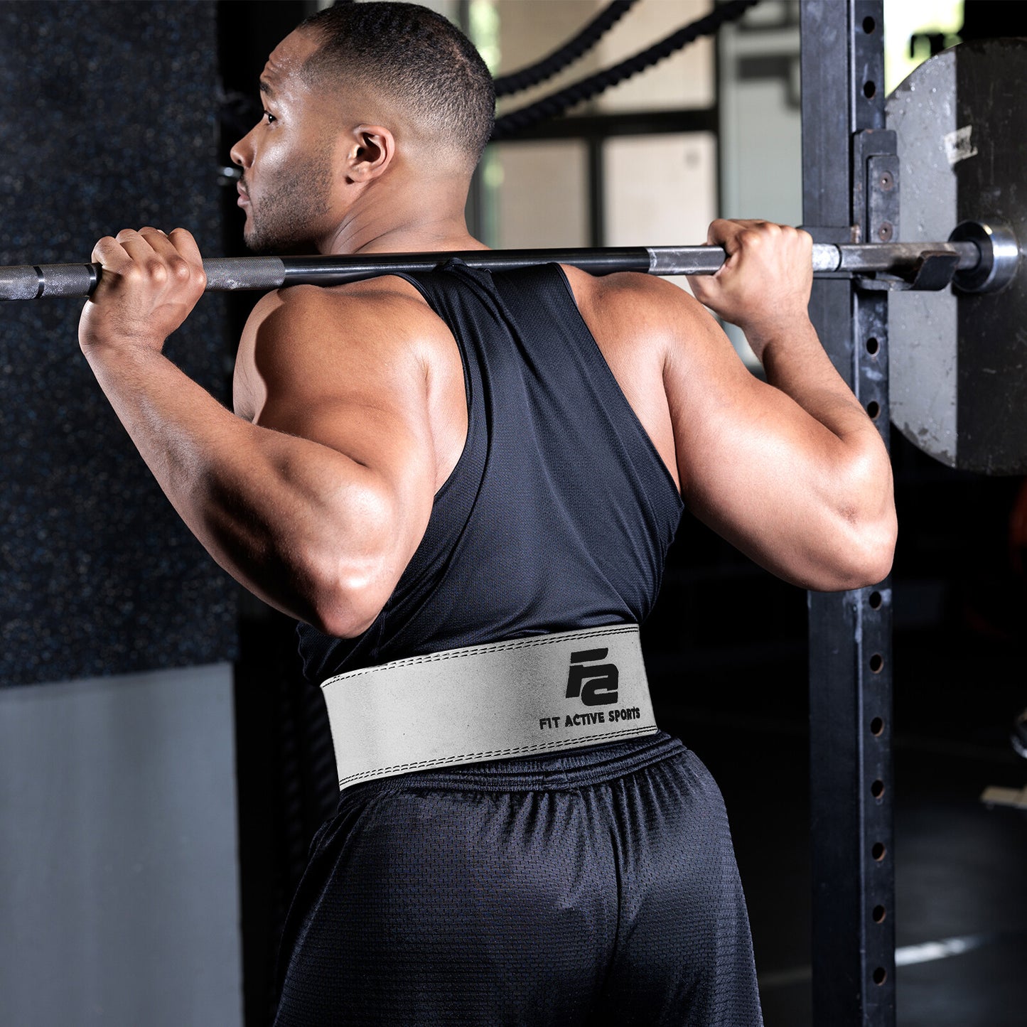 Fit Active Sports Weight Lifting Lever Belt