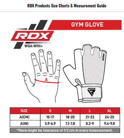 Weight Lifting Gloves by RDX, Fitness Gym Gloves for Workout, Strength Training