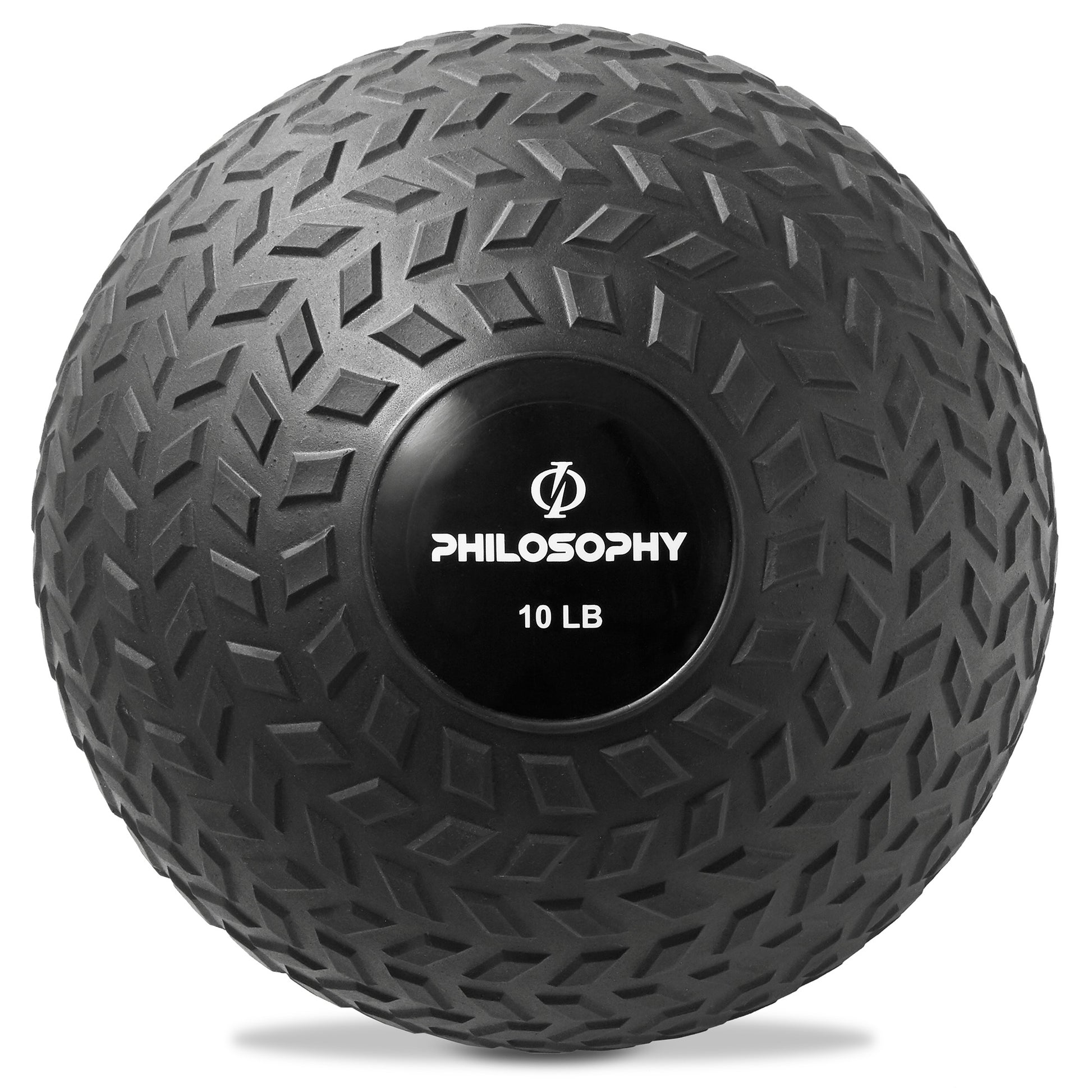 Slam Ball, 10-40 LB - Weighted Medicine Fitness Ball with Easy Grip Tread