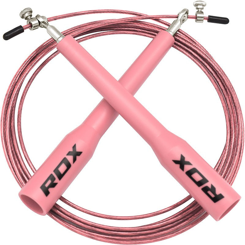 RDX Adjustable Steel Skipping Rope for Speed, Fitness, MMA, Boxing & Workout