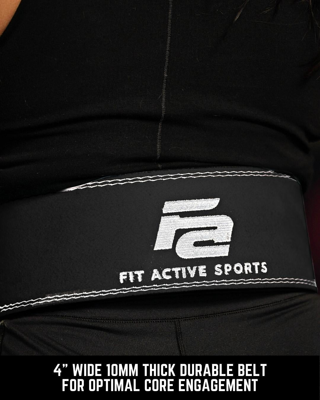 Fit Active Sports Weight Lifting Lever Belt