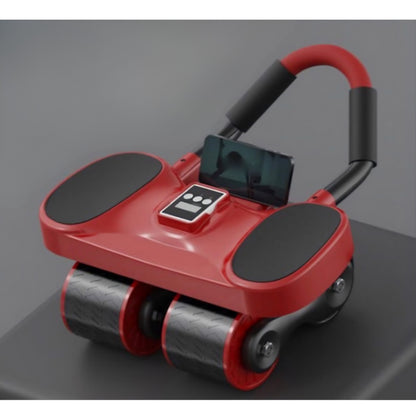 Ab Roller Wheel Home Core Exercise Ab Machine, Counting Ab Wheel Roller + Mat