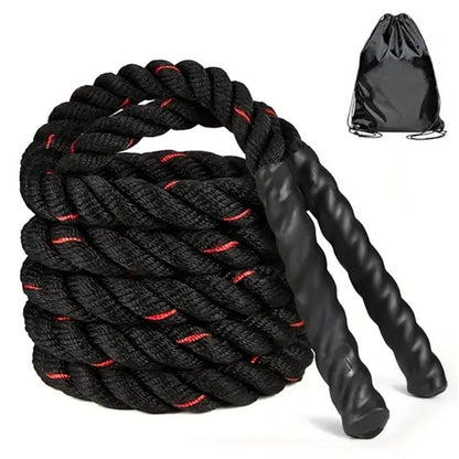 Heavy Jump Ropes for Fitness, Weighted Adult Skipping Rope Exercise Battle Ropes
