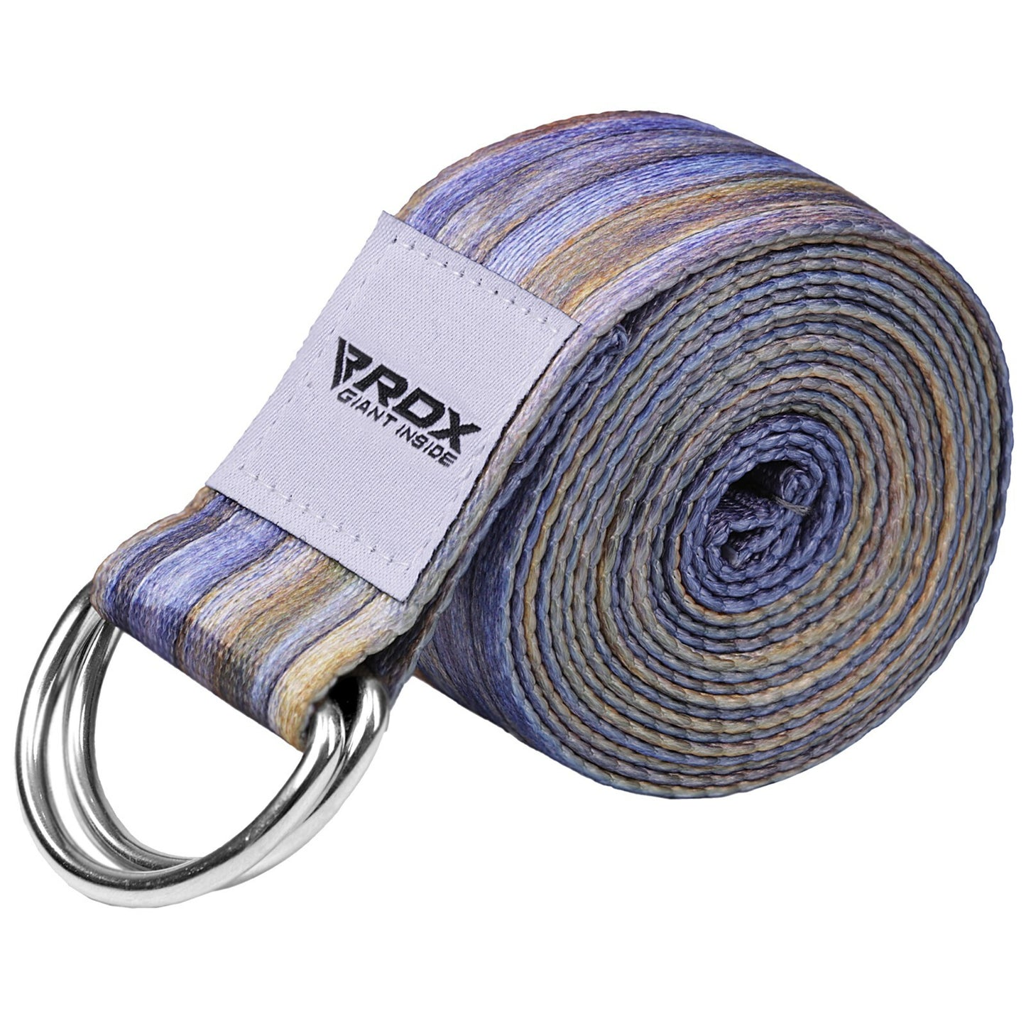 RDX Yoga Strap 8Ft D-Ring Buckle Stretching Pilates Flexibility Gym Workout