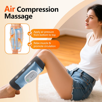 4 Modes Leg Massager Cordless Calf Air Compression Massager for Relief Pain