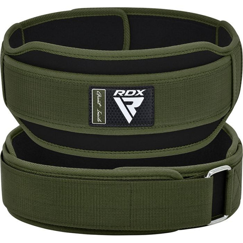 RDX Weight Lifting Belt EVA Padding Iron Buckle for Gym Workout Training