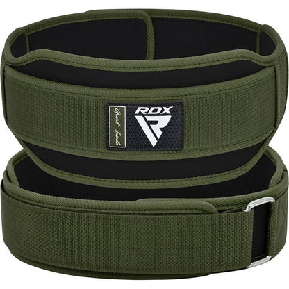 RDX Weight Lifting Belt EVA Padding Iron Buckle for Gym Workout Training