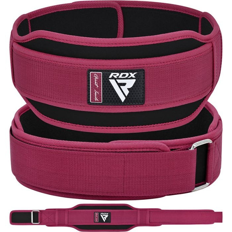 RDX Weight Lifting Belt EVA Padding Iron Buckle for Gym Workout Training