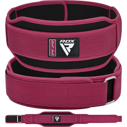 RDX Weight Lifting Belt EVA Padding Iron Buckle for Gym Workout Training