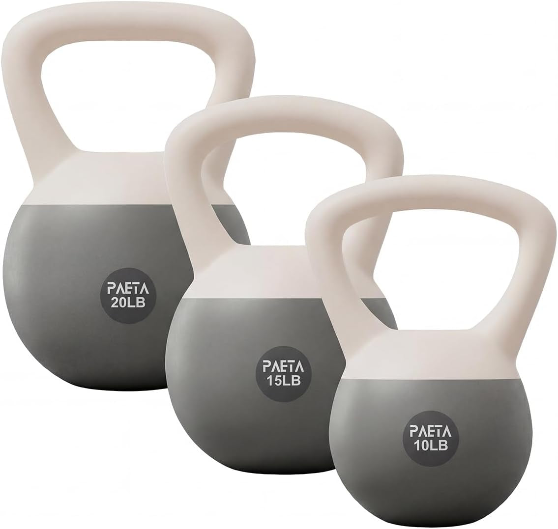 PAETA Soft Kettlebell for Home Fitness – Anti-Slip Grip & Wide Handle Design,Sof