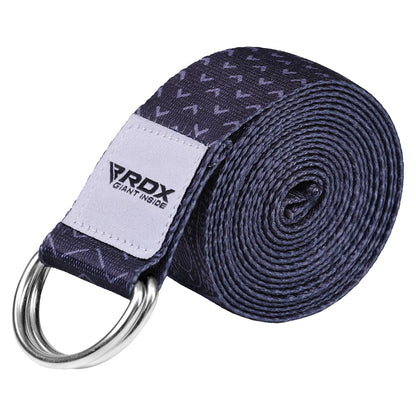 RDX Yoga Strap 8Ft D-Ring Buckle Stretching Pilates Flexibility Gym Workout