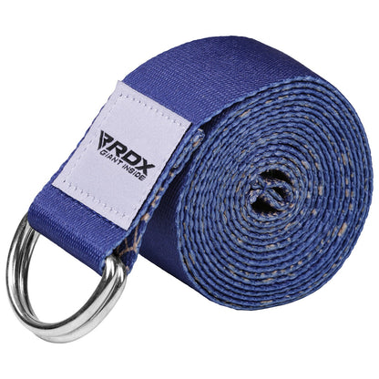 RDX Yoga Strap 8Ft D-Ring Buckle Stretching Pilates Flexibility Gym Workout