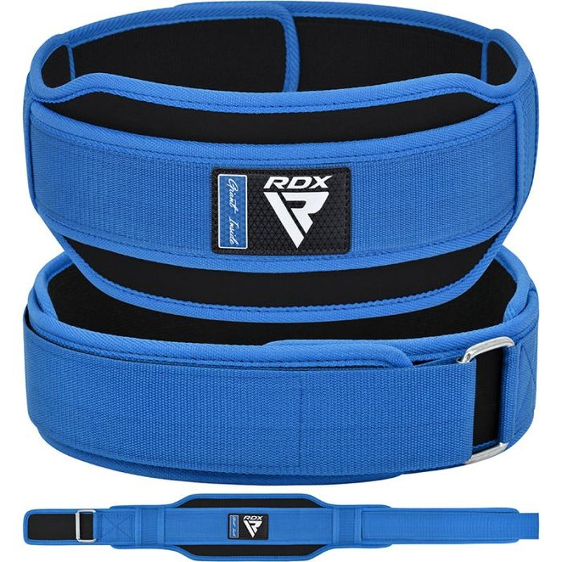 RDX Weight Lifting Belt EVA Padding Iron Buckle for Gym Workout Training
