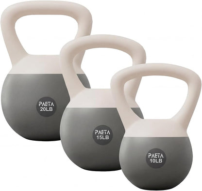PAETA Soft Kettlebell for Home Fitness – Anti-Slip Grip & Wide Handle Design,Sof