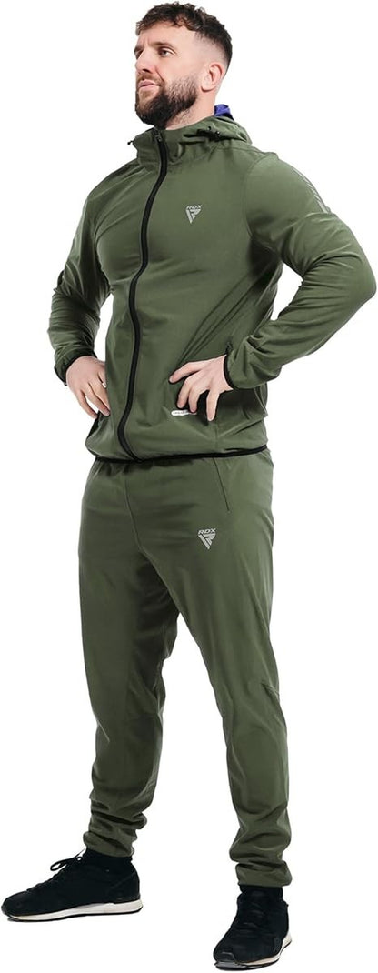RDX Sauna Suit, OEKO TEX 100 Certified, Full Body Sweat Heat Suit with Hood