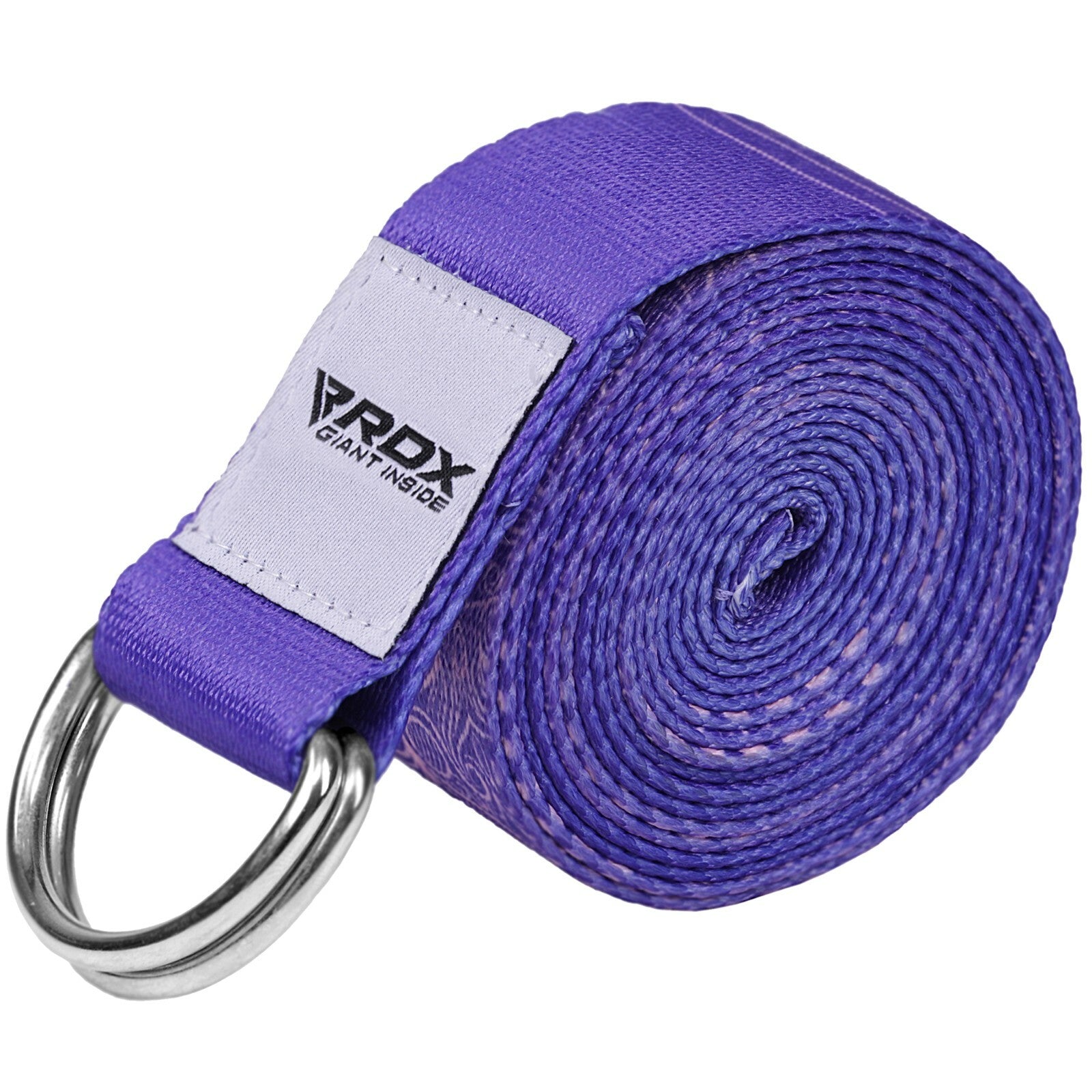 RDX Yoga Strap 8Ft D-Ring Buckle Stretching Pilates Flexibility Gym Workout