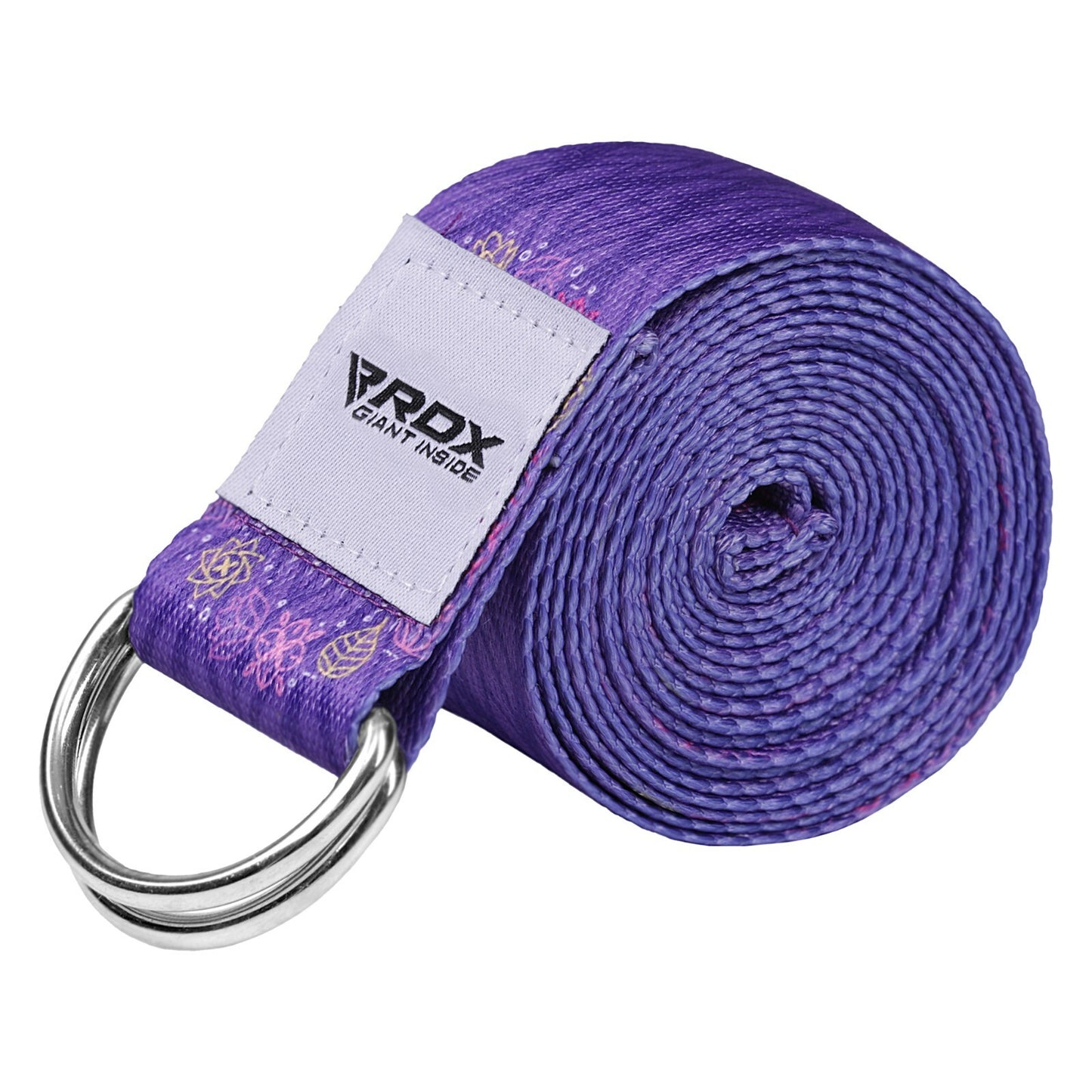 RDX Yoga Strap 8Ft D-Ring Buckle Stretching Pilates Flexibility Gym Workout