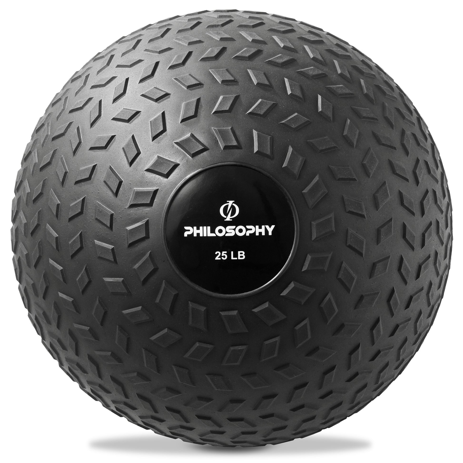 Slam Ball, 10-40 LB - Weighted Medicine Fitness Ball with Easy Grip Tread