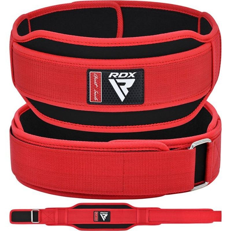RDX Weight Lifting Belt EVA Padding Iron Buckle for Gym Workout Training
