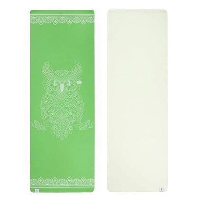 SINT Premium Print Reversible Non Slip Yoga Workouts Mat with Free Tote Bag