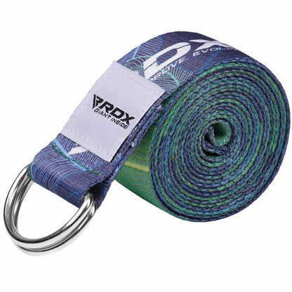 RDX Yoga Strap 8Ft D-Ring Buckle Stretching Pilates Flexibility Gym Workout