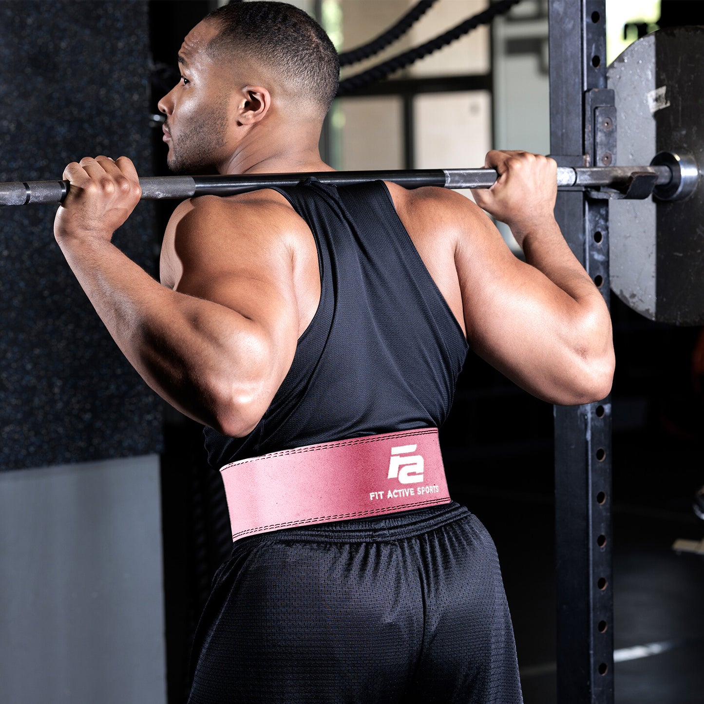 Fit Active Sports Weight Lifting Lever Belt