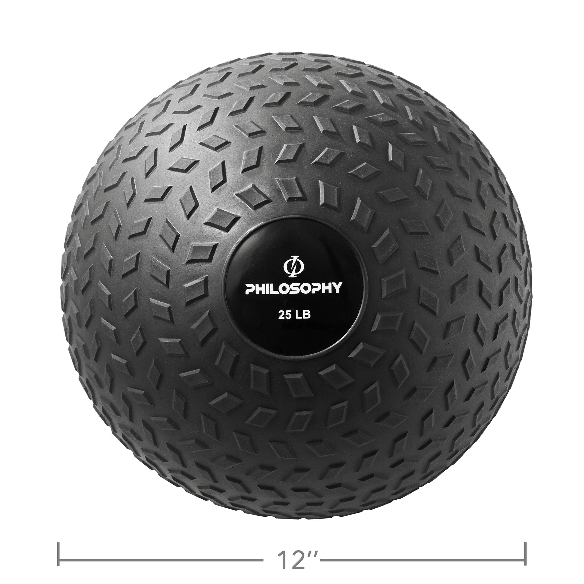 Slam Ball, 10-40 LB - Weighted Medicine Fitness Ball with Easy Grip Tread
