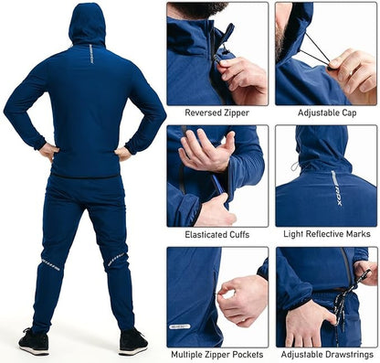 RDX Sauna Suit, OEKO TEX 100 Certified, Full Body Sweat Heat Suit with Hood